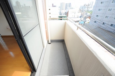 馬借タカヤコーポレーション ベランダ