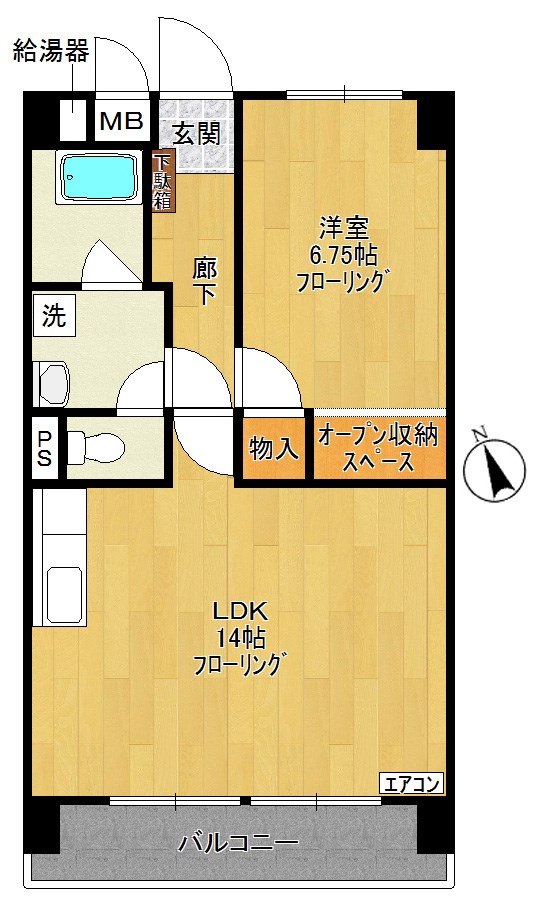 シティ稲城 間取り図