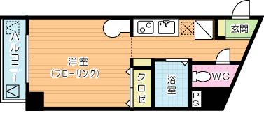 馬借タカヤコーポレーションビル 205号室 間取り