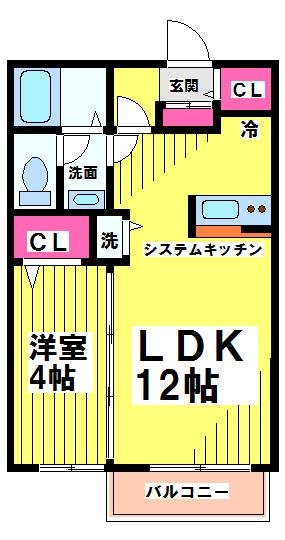 ラテールブリエ　　 間取り