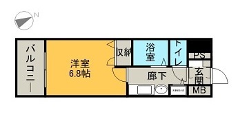 愛知県名古屋市千種区内山３丁目 間取り