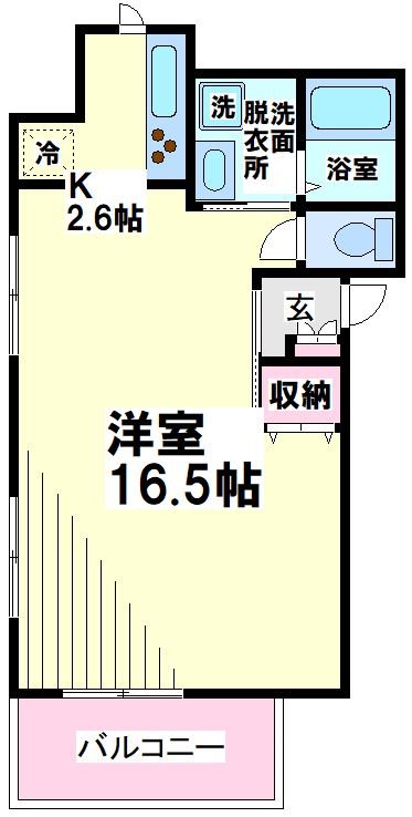 大原KYハイツⅡ 間取り