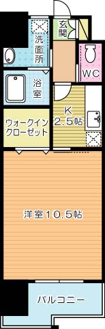 Gran Espacio Asano（グランエスパシオ浅野） 303号室 間取り