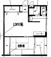 愛知県名古屋市昭和区広路町 間取り