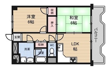 愛知県名古屋市中区栄１丁目 間取り
