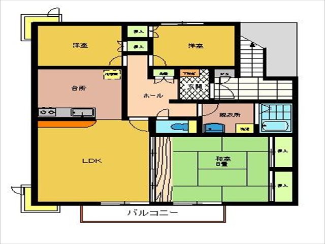 ダイヤハイツイシイB 間取り