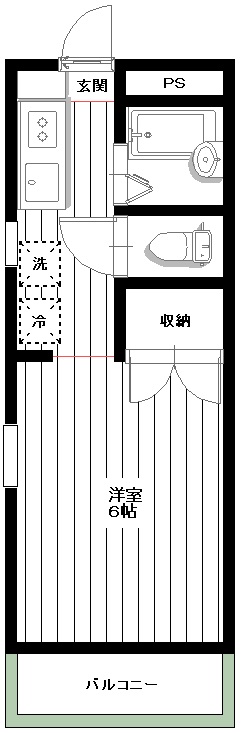 ピアラハウス吉祥寺 間取り