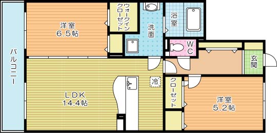 シャインプラス 間取り図