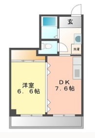 愛知県名古屋市中村区竹橋町 間取り