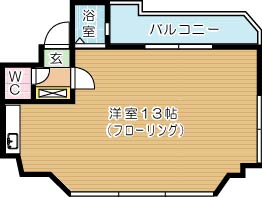 中津口トクシンビル 501号室 間取り
