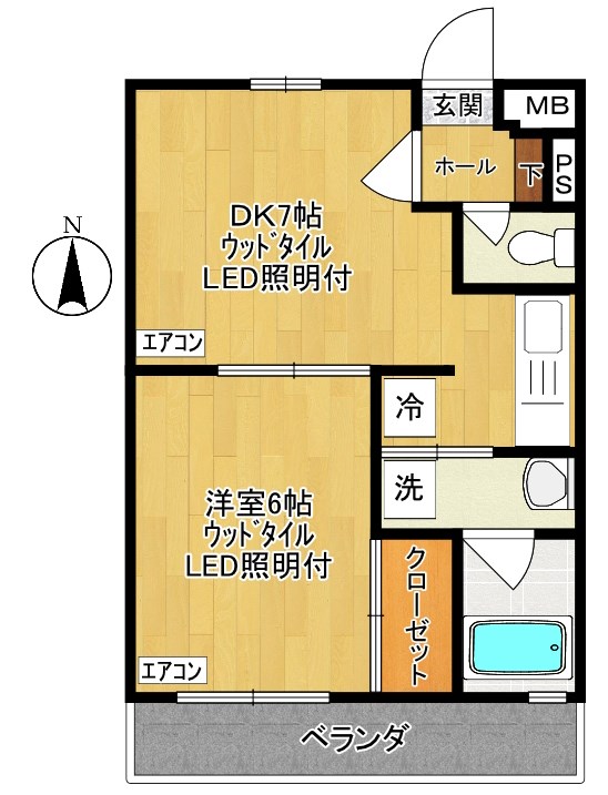 ブライトスター 間取り図