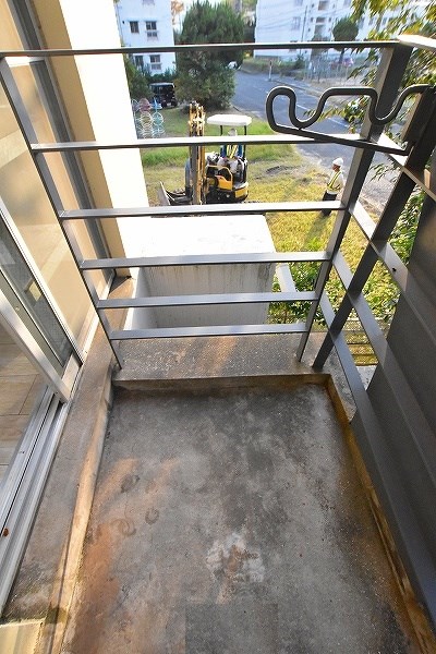 コンドミニアム北九大前 ベランダ