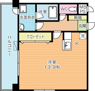 Ａｍａｚｉｎｇ Ｈｅａｒｔ（アメージングハート） 603号室 間取り