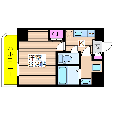 エスライズ西本町 間取り