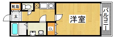 シュライクなかもず 間取り図