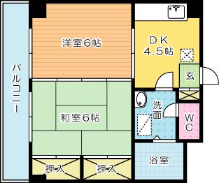 メゾンポム　 間取り図