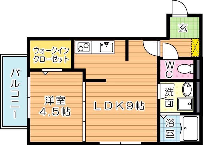  メゾンプランタニエールドゥ 間取り