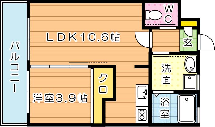 ベイスタイル 間取り図