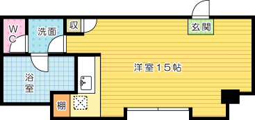 ベルガ片野 間取り図