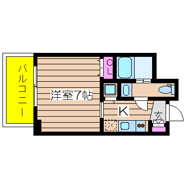 大阪府大阪市中央区南久宝寺町１丁目 間取り