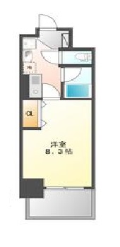 愛知県名古屋市中区新栄２丁目 間取り
