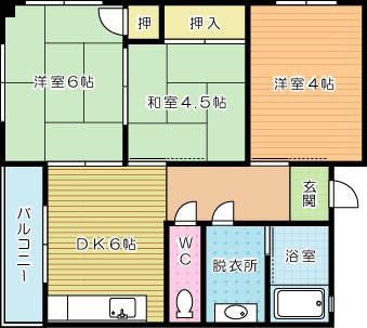 森永ビル 201号室 間取り