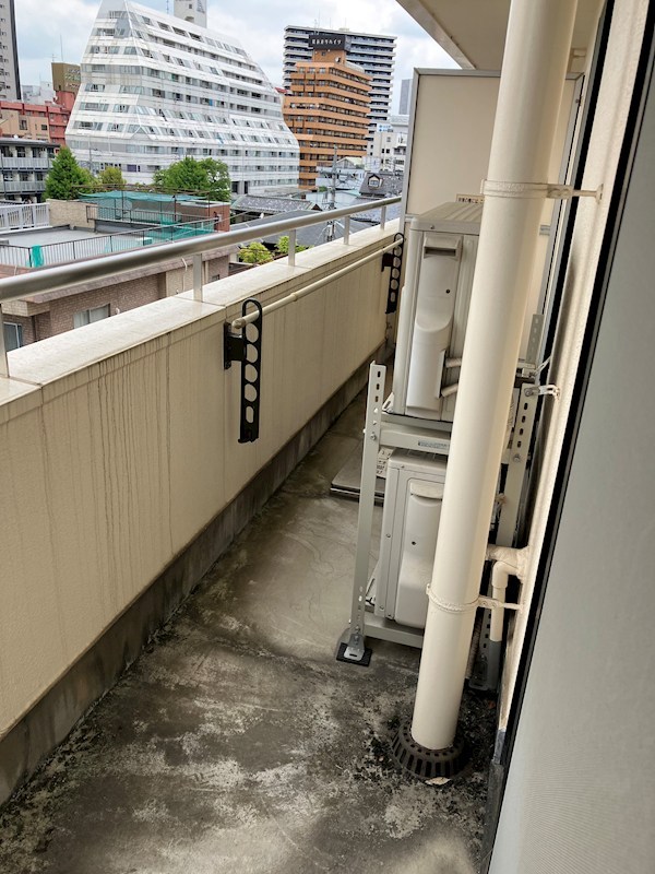 アーバンシェルB館 ベランダ