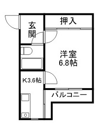 愛知県名古屋市瑞穂区妙音通４丁目 間取り