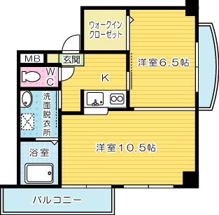 ＣｏＣｏメゾン （ココメゾン） 703号室 間取り