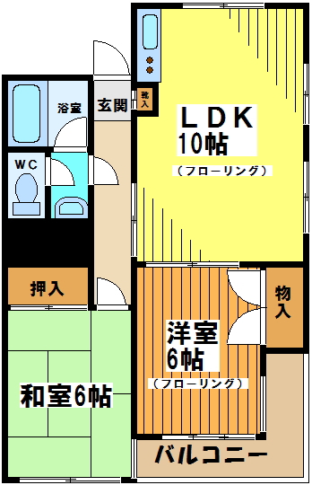 サザンホーム菊野台 間取り