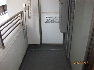 ﾊﾟｰｸｳｪﾙ京橋 ベランダ