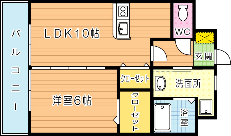 フェルト７１６ 間取り図