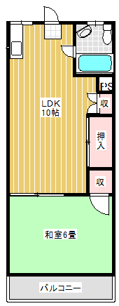 小宮マンション 102号室 間取り