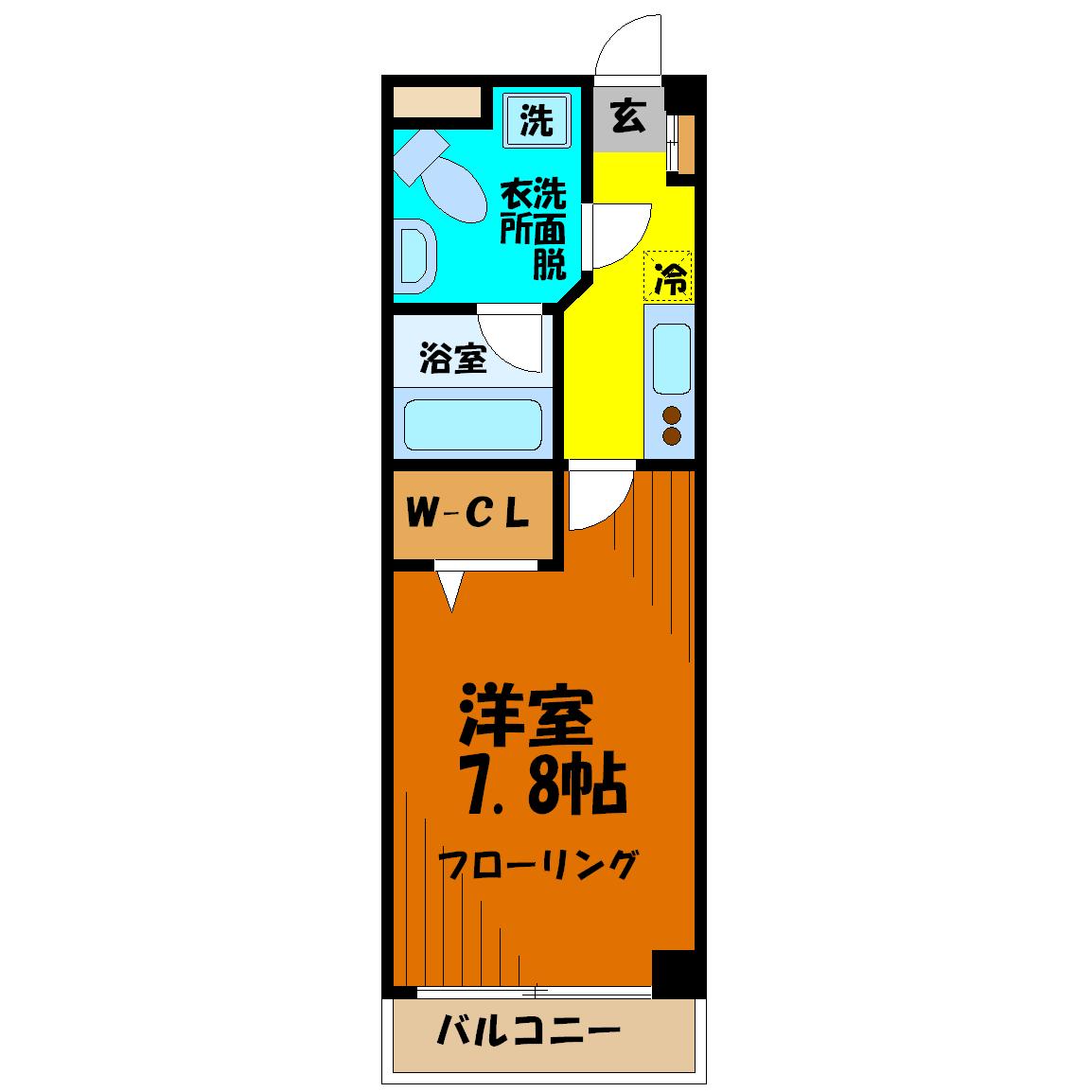 ウィステリア仙川Ⅱ 間取り