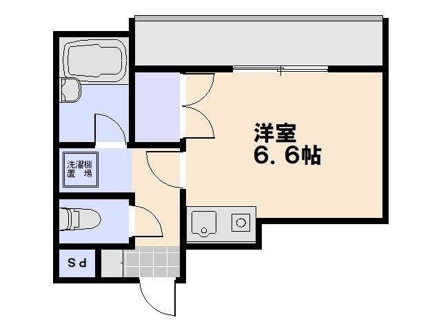 ライネスハイム 306号室 間取り