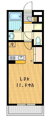 トスカーナ22 間取り図