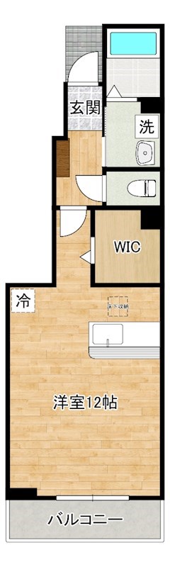 ポラリスＡ 102号室 間取り