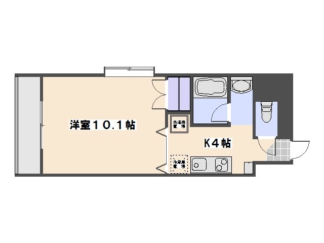 グレイシャス五日市 601号室 間取り