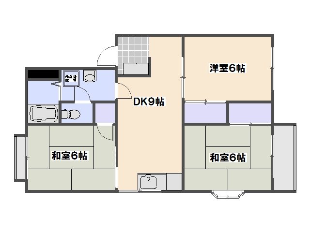エルディム西本 間取り