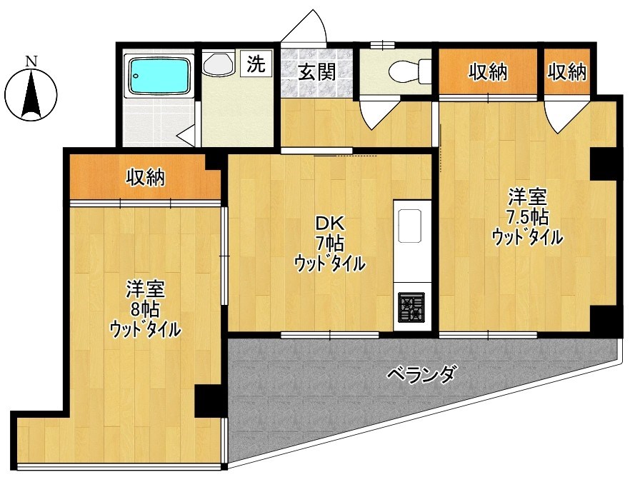 大和ビル 間取り図