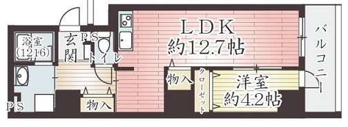 アーベル更紗北堀江 間取り