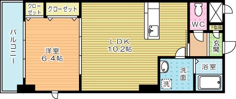 Ｈａｍｉｅｌ真鶴 405号室 間取り