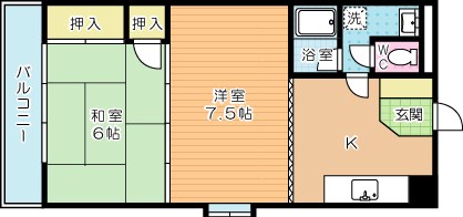 ルネッサンスＴＯＥＩ美萩野 210号室 間取り