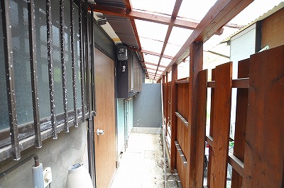 霧ヶ丘マンションB ベランダ