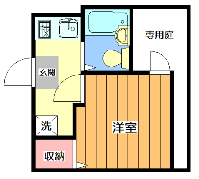 千里東壱番館 間取り図