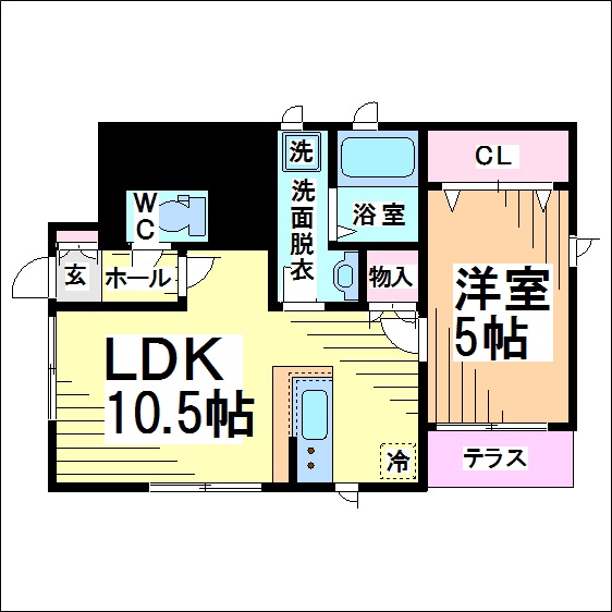 シャンテ西荻北 間取り