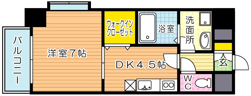 サンルーヴル 901号室 間取り