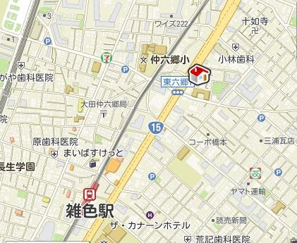 Ｓｕｎｎｙ　Ｓｉｄｅ 地図（共通）