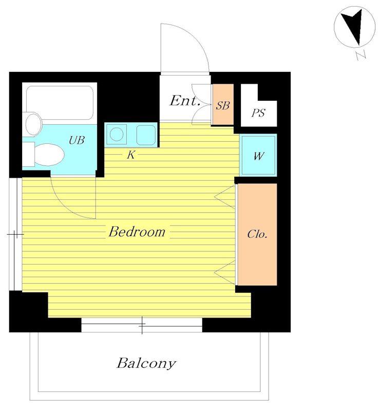 ｷｬｯｽﾙﾏﾝｼｮﾝ大森Ｂ号館 間取り図