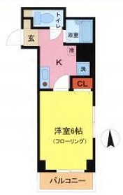 練馬区小竹町1丁目楽器可(グランドピアノ・弦/管楽器）マンション 間取り